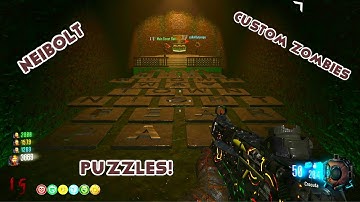 Bo3 Custom Zombies Neibolt - Puzzle Solving EE!