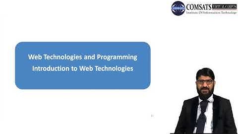 Web Technologies and Programming Lectures in Hindi Urdu CSC536 LECTURE 01