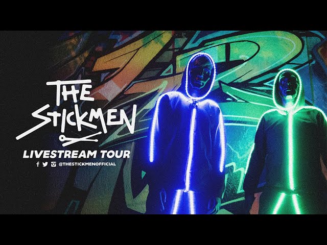 The Stickmen - Livestream Tour // Saturday 16th May - 5pm BST class=