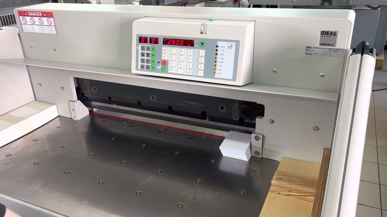 Paper guillotine Ideal 7228-06 LT
