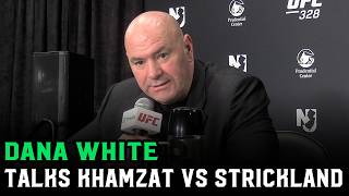 Dana White: “I had Sean Strickland beating Khamzat Chimaev” | UFC 328 Press Conference