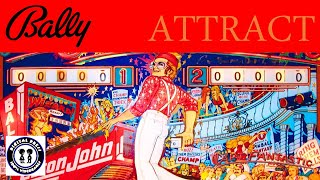 Capt. Fantastic Pinball - Attract Mode