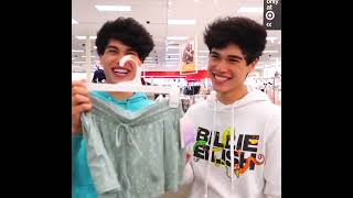Buying EVERYTHING My Twin Touches Blindfolded 😂 (Full video on YouTube☺️❤️ Search “Stokes Twins”)
