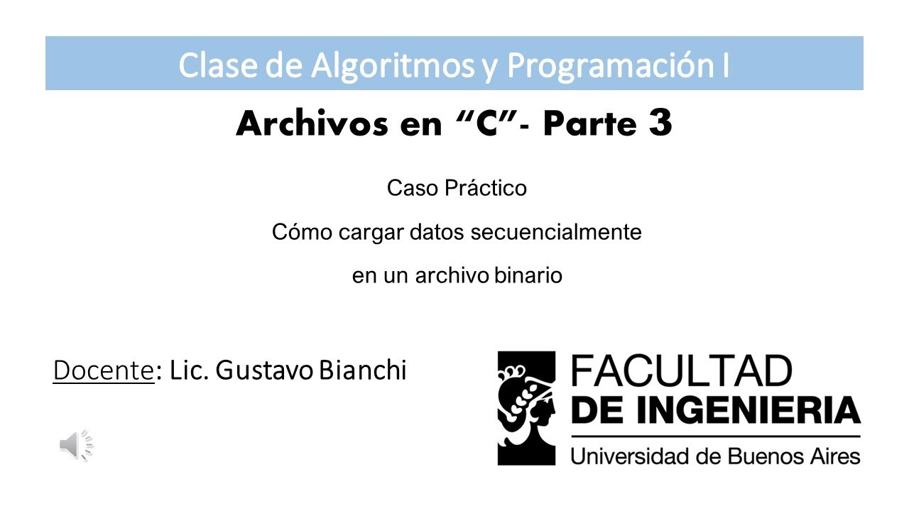 Archivos en "C" - Parte 3 - Caso práctico de escritura de datos - YouTube
