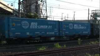 2010-08-28 [東海道貨物線] EF210-1 + コキ100系, 高速貨1060 (スーパーグリーンシャトルライナー)