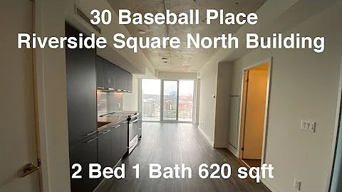 30 Baseball Pl - Riverside Square North - 2 Bed 1 Bath 620 sqft Toronto Condo