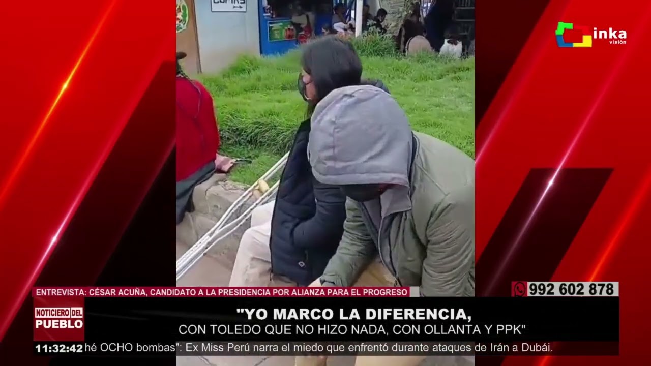ENTREVISTA COMPLETA A CESAR ACUÑA - CANDIDATO A LA PRESIDENCIA POR APP (ALIANZA PARA EL PROGRESO)