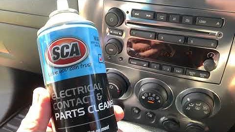 Car Stereo Button Repair Hack