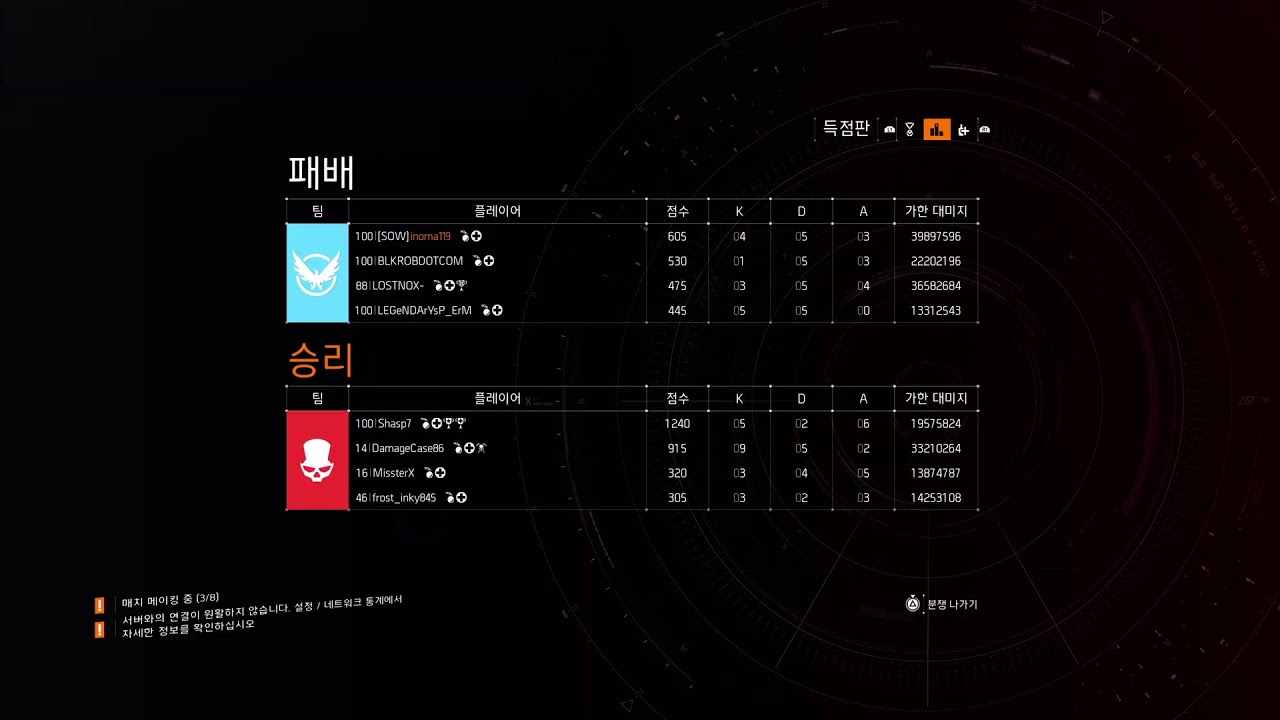 PS4)Division2 TU8.5 PVP Conflict (20.04.10)