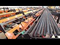 LY600 Automatic steel bar sawing and thread production line