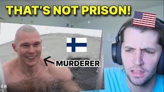 American reacts to 'Prisoners In Finland Live In Open Prisons'