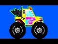 Usp Studios Umi Uzi Scary Monster Truck Blue Screen 