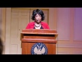 Rita Dove reads at the Library of Congress