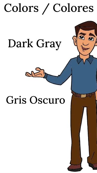 Learn How To Say Dark Gray In Spanish shorts spanish YouTube learn-how-to-say-dark-gray-in-spanish-shorts-spanish-youtube