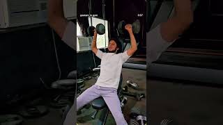 chalenge complit 30kg sholder press 🏋🏻 #1000subscriber