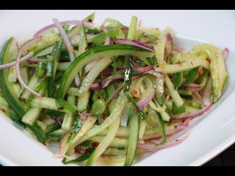 Thai Cucumber Salad Recipe- How to Make Thai Cucumber Salad