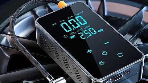 1pc Car Air Pump, Portable Digital Display Air Compressor Pump, 150PSI Cordless Tire