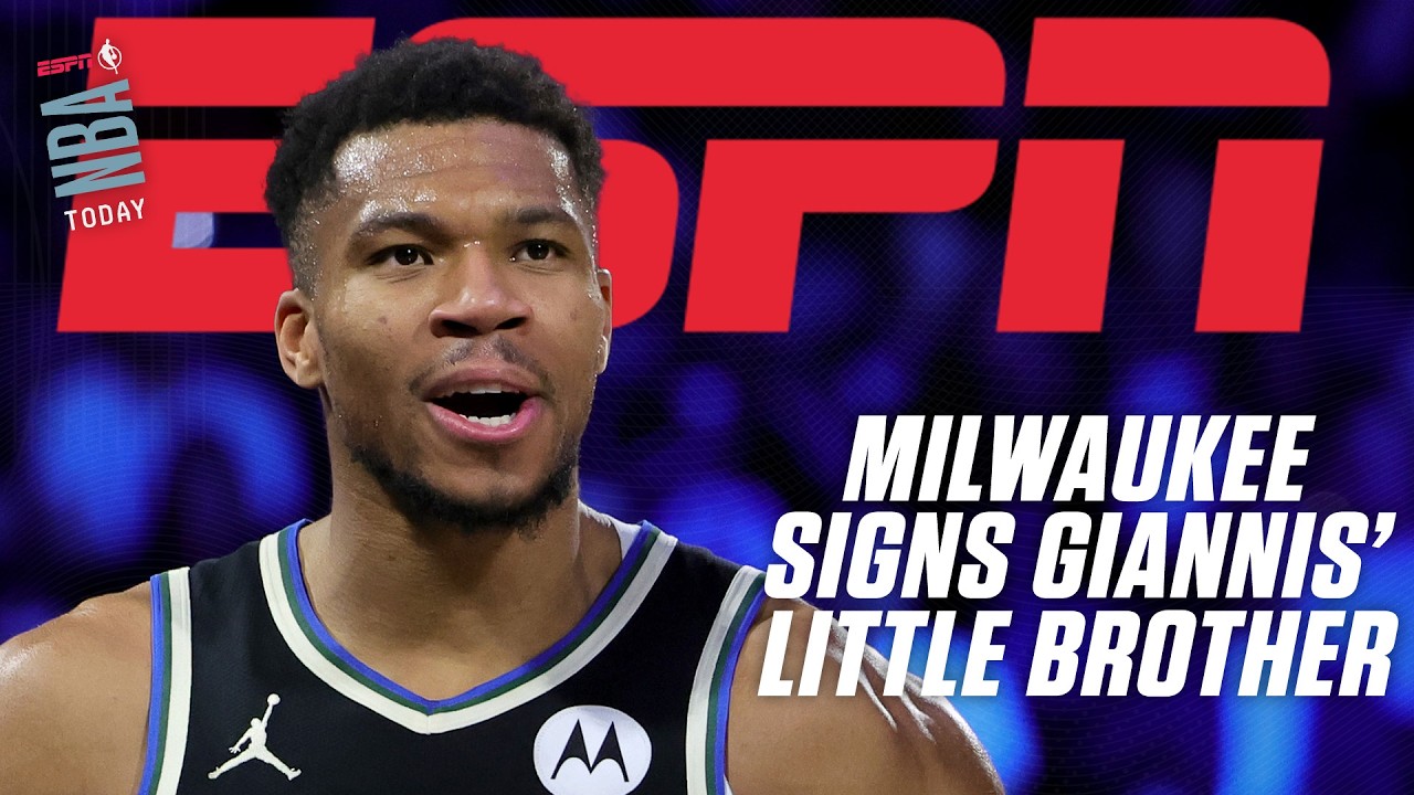What does Giannis' future hold after Bucks sign his younger brother Alex Antetokounmpo? | NBA Today