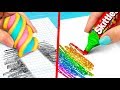 10 DIY Weird School Supplies You Need To Try / 10 School Pranks!