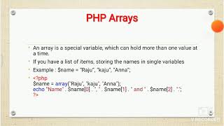 Arrays in PHP | Full PHP Course part 26 | in Hindi
