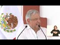 Andrés Manuel López Obrador Ixtepec Oaxaca rehabilitación del Ferrocarri...