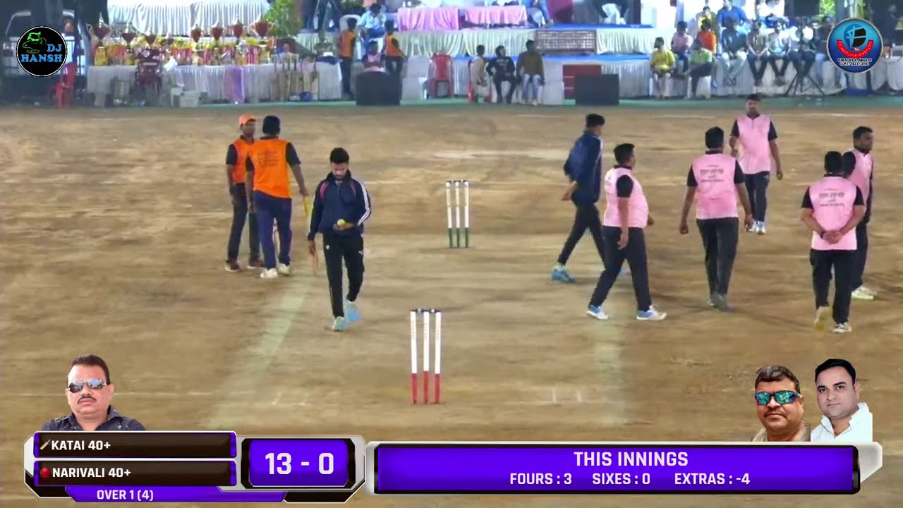 NARIVALI 40+ vs KATAI 40+ | LATE GANPAT RAMA BHOIR SMRUTI CHASHAK - 2021 | NARIVALI | DAY 02