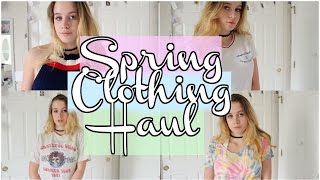 HUGE SPRING CLOTHING HAUL || Zaful, Romwe, Brandy Melville More!! HUGE SPRING CLOTHING HAUL || Zaful, Romwe, Brandy Melville More!!