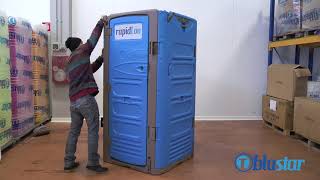 1 Person Assemble RapidLoo RivetLess Portable Toilet