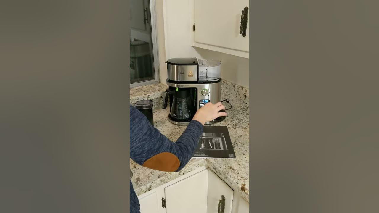 Braun Coffee Maker Instructions YouTube