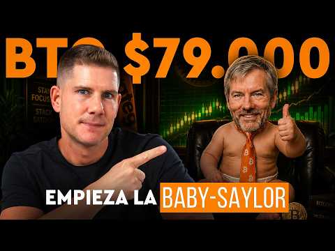 Baby Saylor Strategy! Starting from 2026 to 2028 LONG Bitcoin!