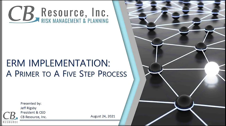 ERM Implementation: A Primer to a 5 Step Process