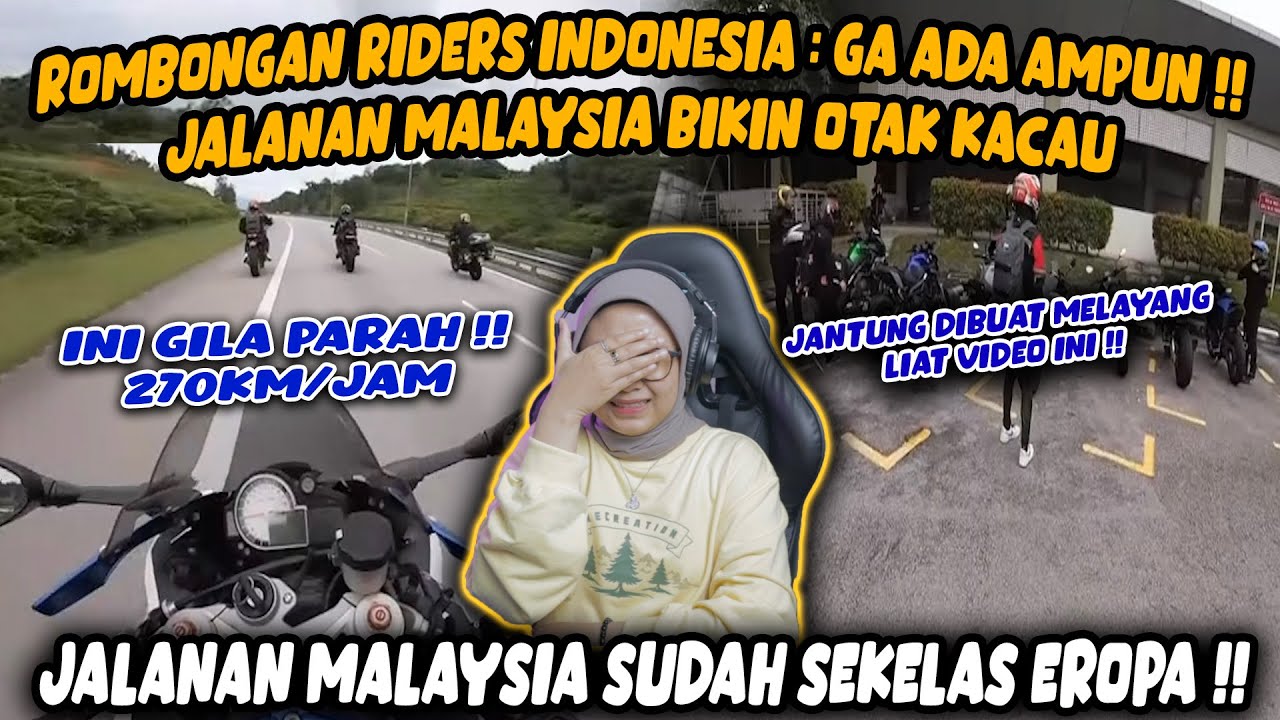 GA ADA AMPUN ❗❗JALANAN MALAYSIA BIKIN OTAK KACAU, RIDING KE SWISS NYA ASIA