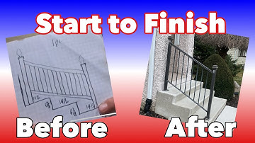 Fabricating a Wrought Iron Railing