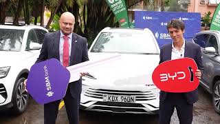 BYD by CFAO Mobility delivers first plug-in hybrid fleet to SBM Bank and Avenue Lease &amp; Rentals