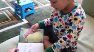 My 3yo Reading Peter and Jane