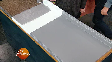 How do you cover damaged countertops?