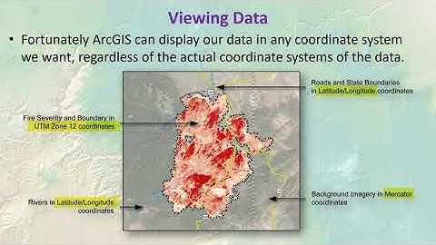 Projections and Datums (#4 of 5):  Using Projections and Datums in ArcGIS