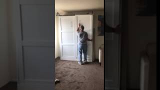 White Costco a Murphy bed