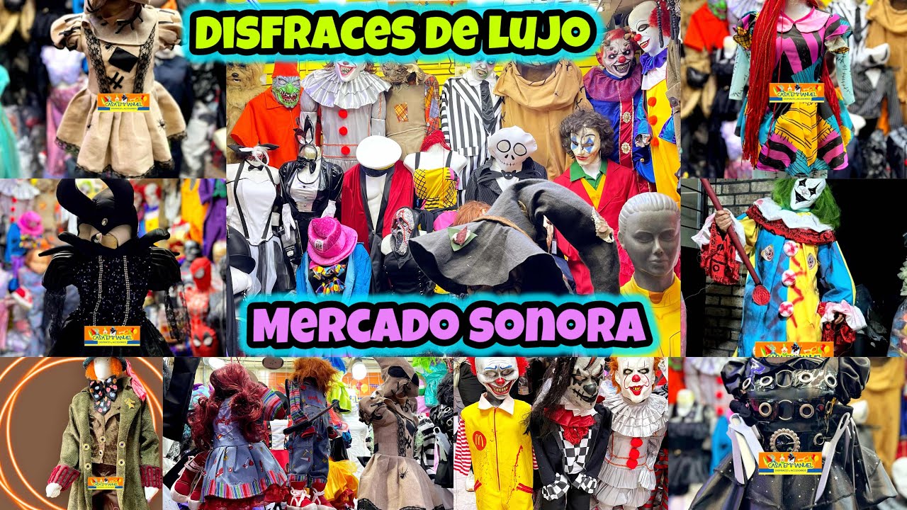 Mercado Sonora | Disfraces Halloween de LUJO en | Centro CDMX | Calidad PREMIUM