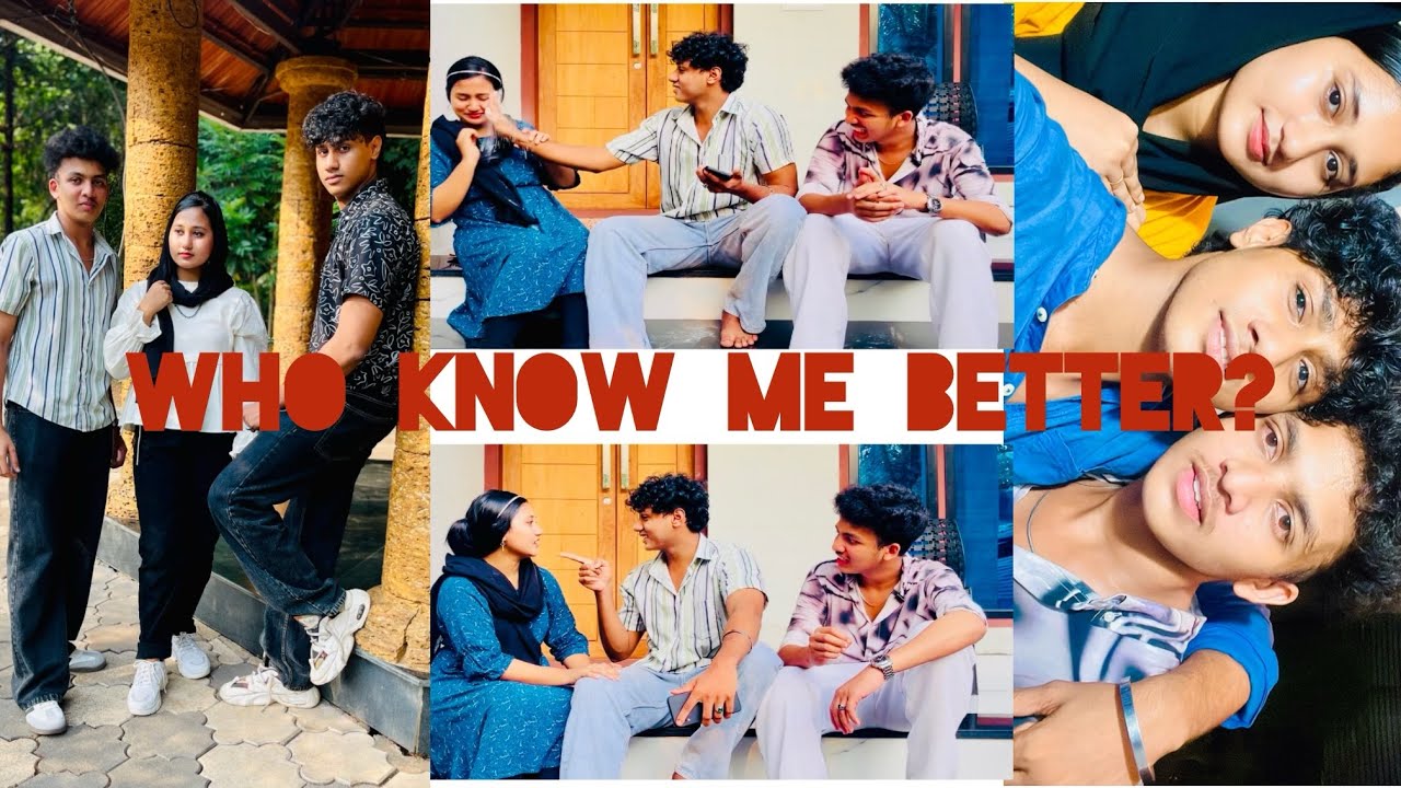 WHO KNOWN ME BETTER? CHALLENGE😂MALAYALAM തല്ലി പിരിഞ്ഞോ😮#funnyvideo #sister #friend  |MIJAZZ WORLD