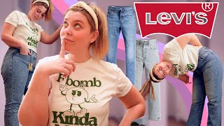 Size 12 Tries On EVERY Pair of Jeans at Levis Inside the Dressing Room
