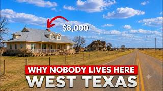 EMPTY WEST TEXAS—Houses Cost $4,500 But NOBODY Wants Them