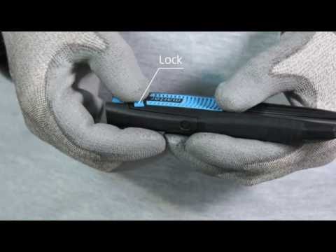 Safety knife MARTOR SECUNORM 380 training video GB