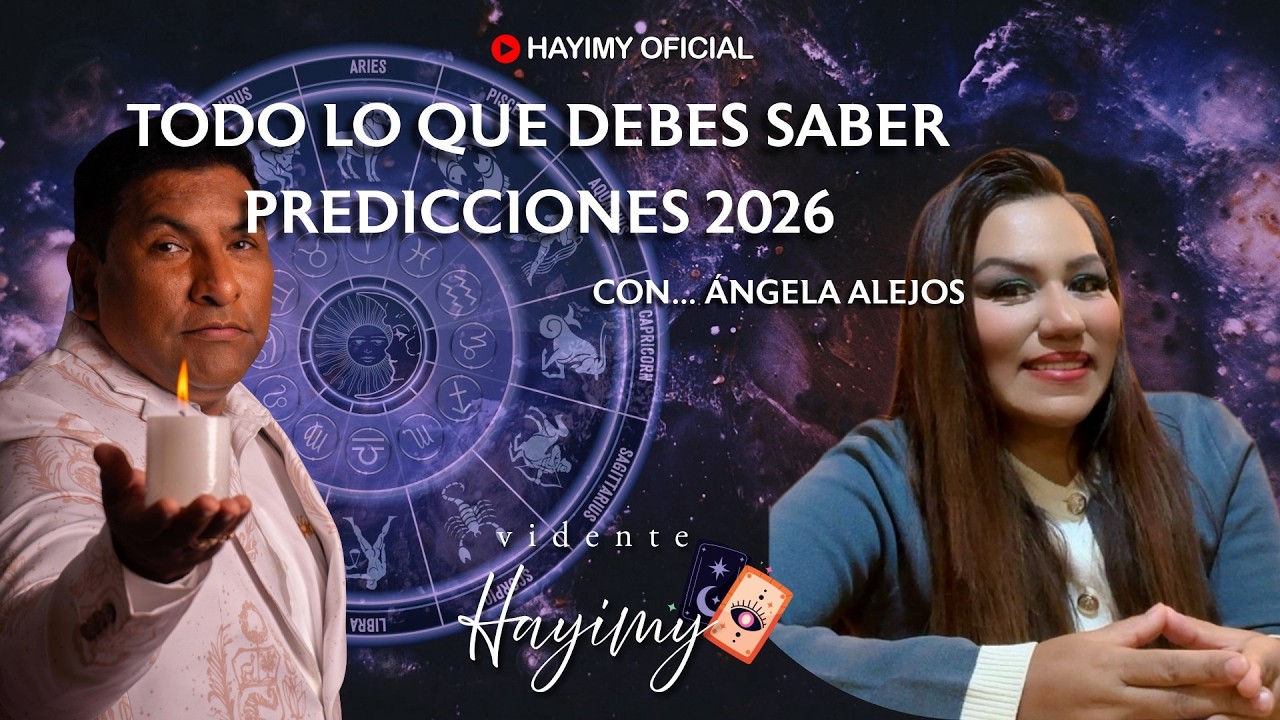 LO QUE DEBES SABER SOBRE LAS PREDICCIONES 2026 CON #angela #ALEJOS ...