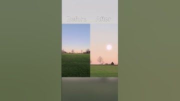 Then the sun explodes into black hole view from Earth Before And After