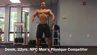 NPC Men's Physique Posing Session