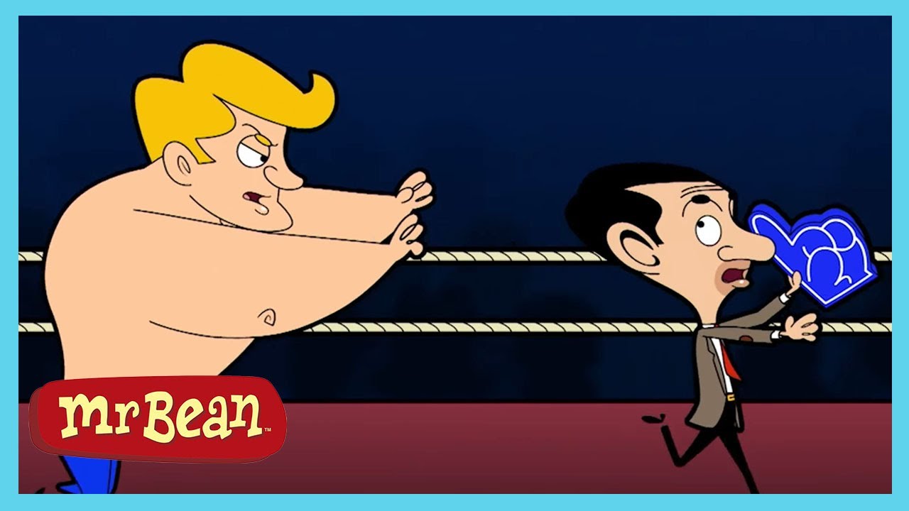 Mr Bean worstelwedstrijd - Tekenfilms voor kinderen | WildBrain Kinderen