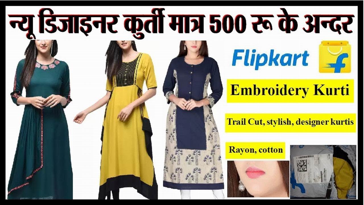 Flipkart Kurtis Haul under 500 in tamil🔥|Affordable kurtis for college &  office wear Under 500 - YouTube