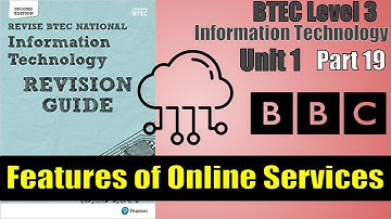 BTEC Level 3 IT - P19 - Cloud Storage and Cloud Computing