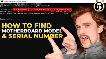 How to Find Motherboard Model & Serial Number on Windows